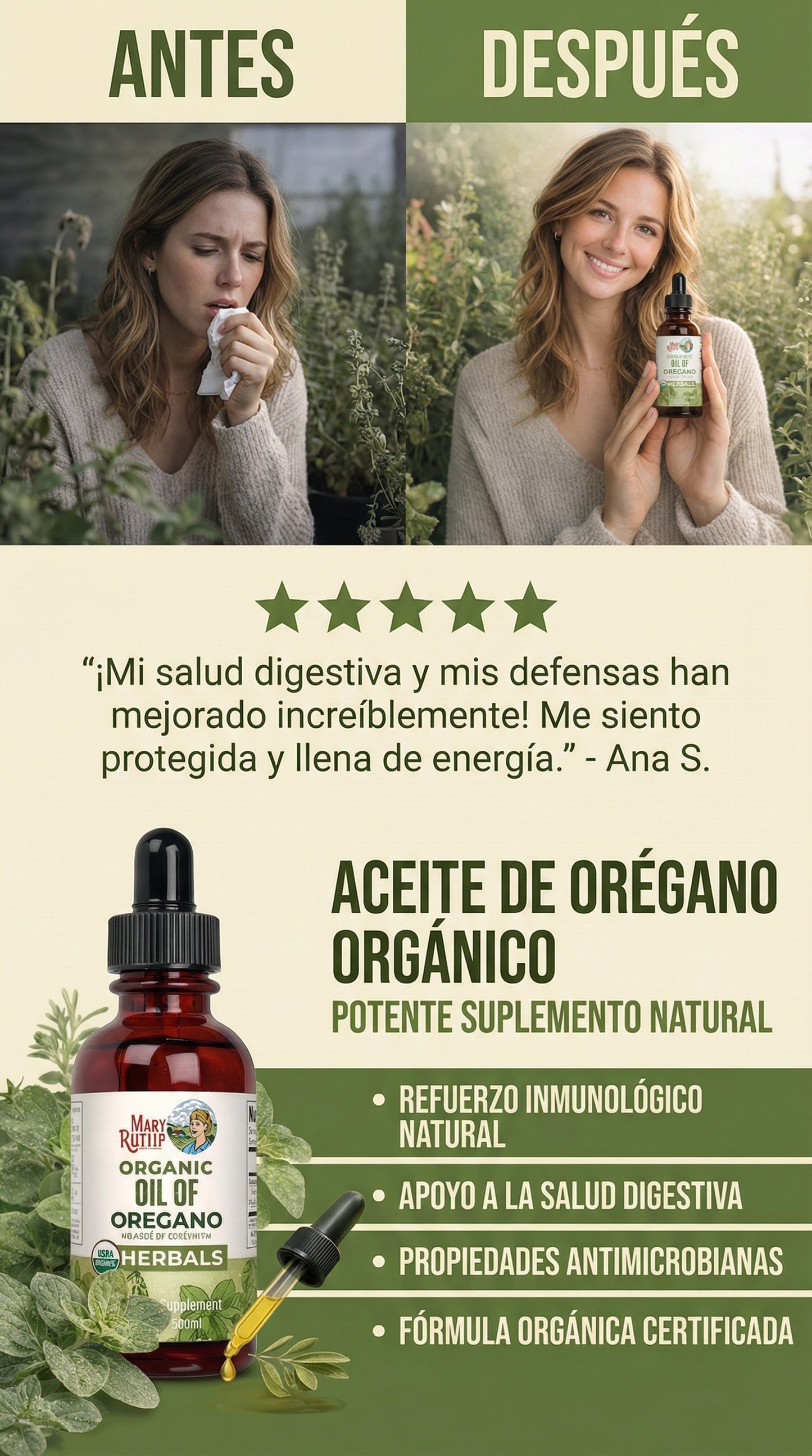 ACEITE DE OREGANO MARY RUTH