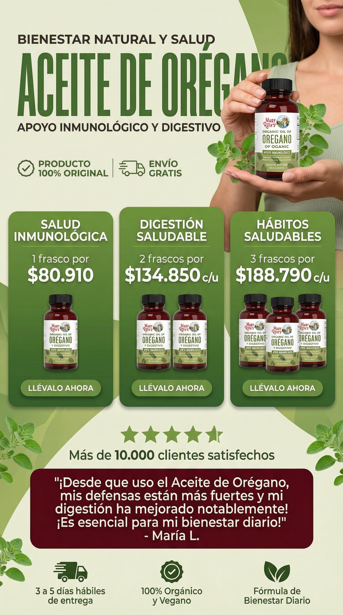 ACEITE DE OREGANO MARY RUTH