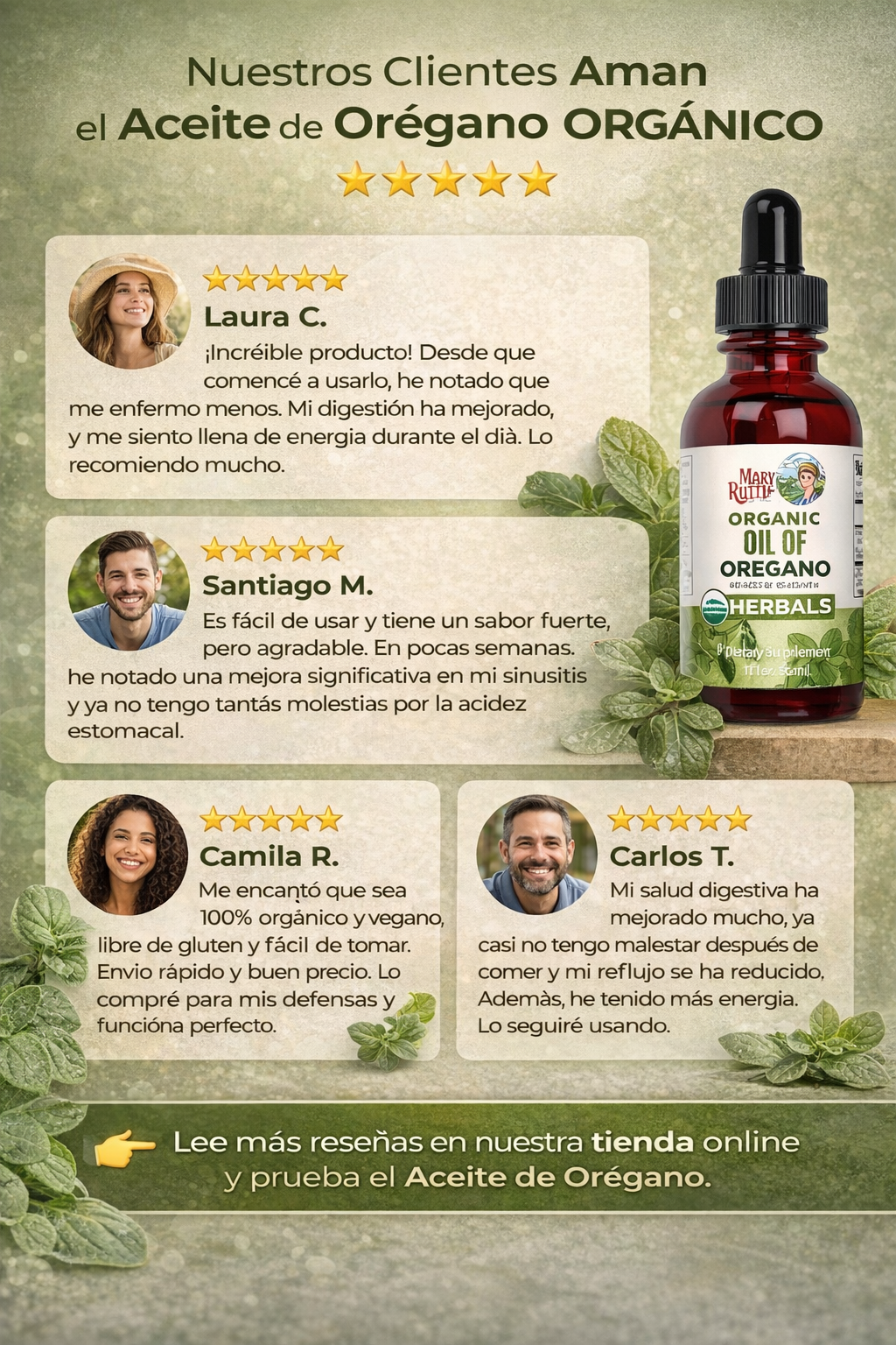 ACEITE DE OREGANO MARY RUTH